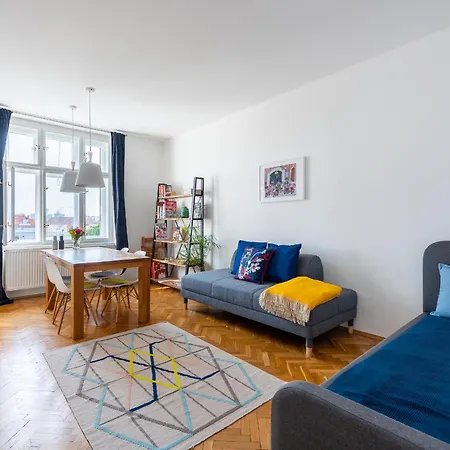 *Sunny And Stylish* Apt With Balcony Near Tv Tower Prague Exterior photo